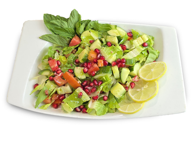 صورة سلطة خضراء