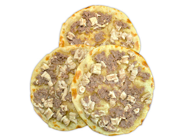 صورة مجرمشة لحم مع سناسل